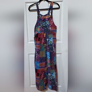 Colorful Patchwork Ovetall